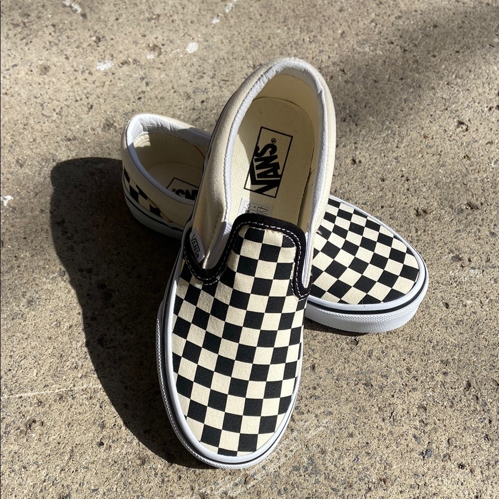 Class Vans checkerboard NWOT